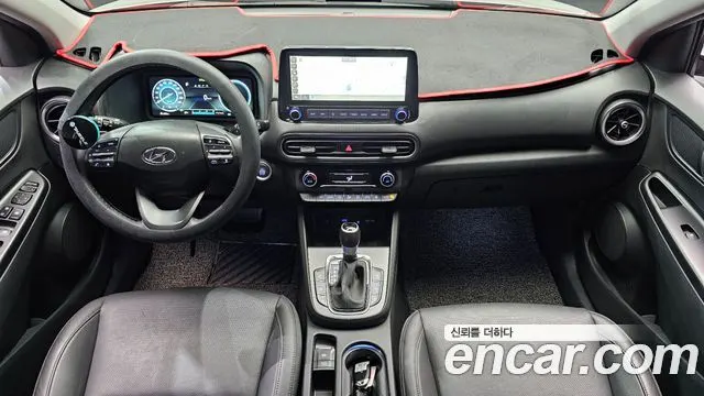 HYUNDAI KONA HYBRID 2023 — 39 323 км, серебристо-серый, Корея — под ключ — фото 7