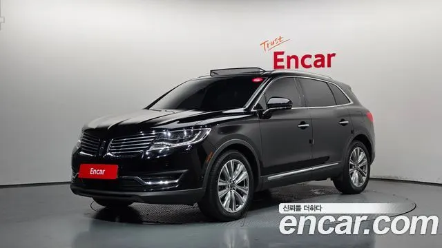LINCOLN MKX 2018 — 107 289 км, чёрный, Корея — под ключ — фото 1