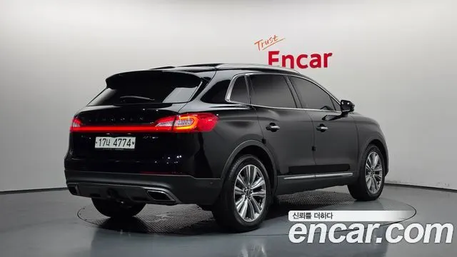 LINCOLN MKX 2018 — 107 289 км, чёрный, Корея — под ключ — фото 2