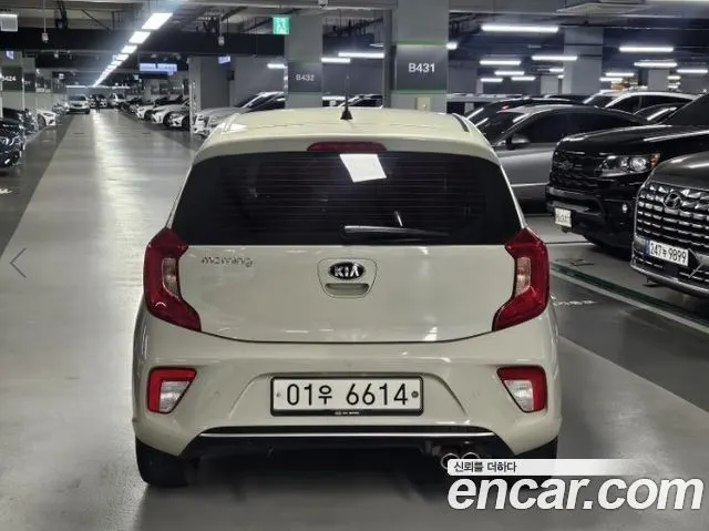 KIA MORNING 2017 — 21 688 км, белый-перламутр, Корея — под ключ — фото 3