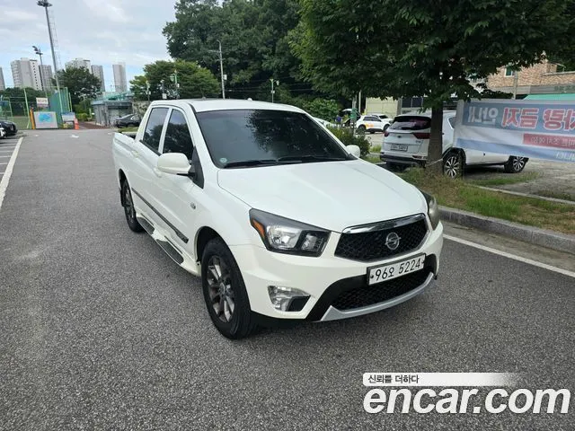 KGM KORANDO SPORTS 2013 — 100 000 км, белый, Корея — под ключ — фото 3
