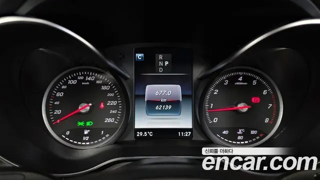 MERCEDES-BENZ GLC-CLASS X253 2019 — 62 139 км, серый, Корея — под ключ — фото 8
