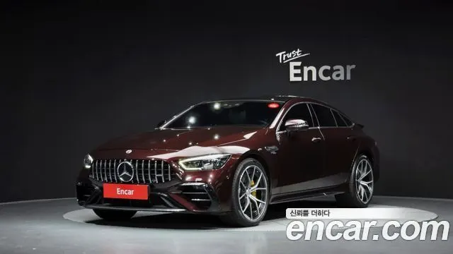 MERCEDES-BENZ AMG GT 2022 — 71 056 км, бордовый, Корея — под ключ — фото 1