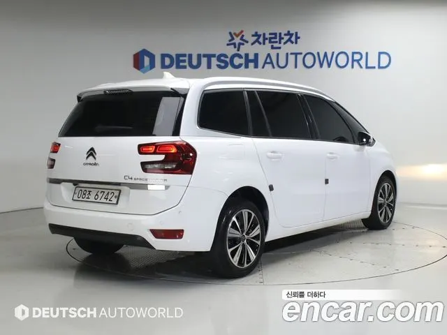 CITROEN GRAND C4 SPACETOURER 2019 — 98 246 км, чёрный, Корея — под ключ — фото 2