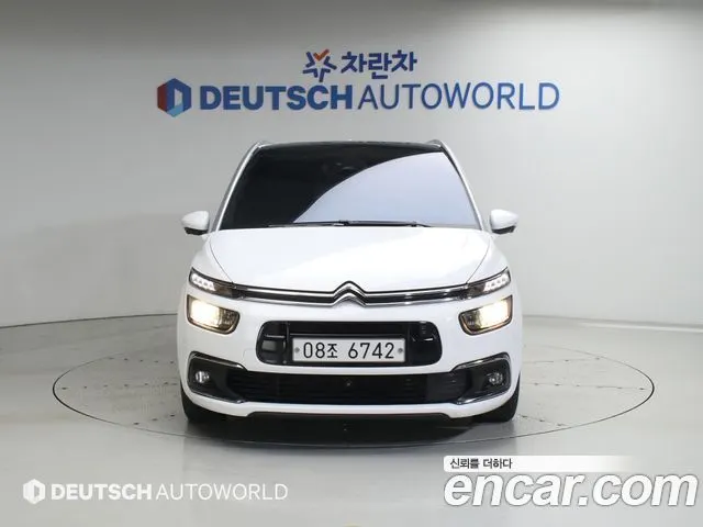 CITROEN GRAND C4 SPACETOURER 2019 — 98 246 км, чёрный, Корея — под ключ — фото 3