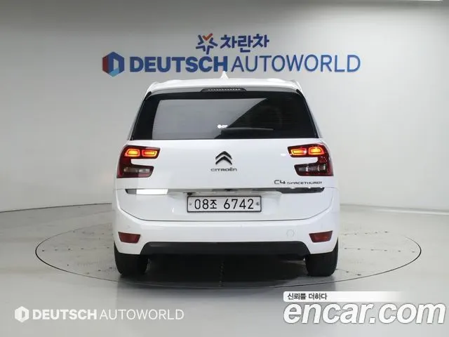 CITROEN GRAND C4 SPACETOURER 2019 — 98 246 км, чёрный, Корея — под ключ — фото 4
