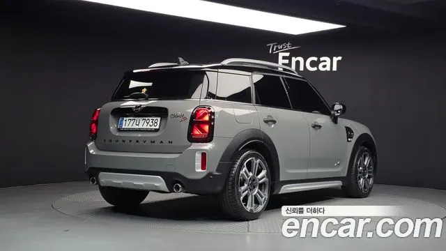 MINI COOPER COUNTRYMAN 2021 — 70 940 км, серебристо-серый, Корея — под ключ — фото 2