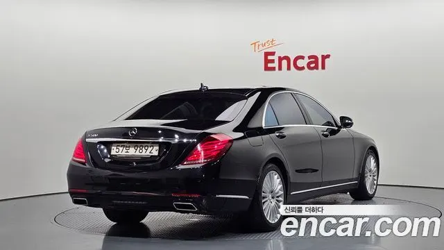 MERCEDES-BENZ S-CLASS W222 2015 — 203 712 км, чёрный, Корея — под ключ — фото 2