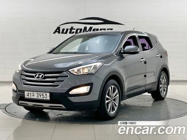 HYUNDAI SANTA FE 2015 — 143 312 км, серебристо-серый, Корея — под ключ — фото 12