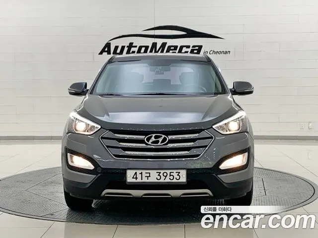 HYUNDAI SANTA FE 2015 — 143 312 км, серебристо-серый, Корея — под ключ — фото 5