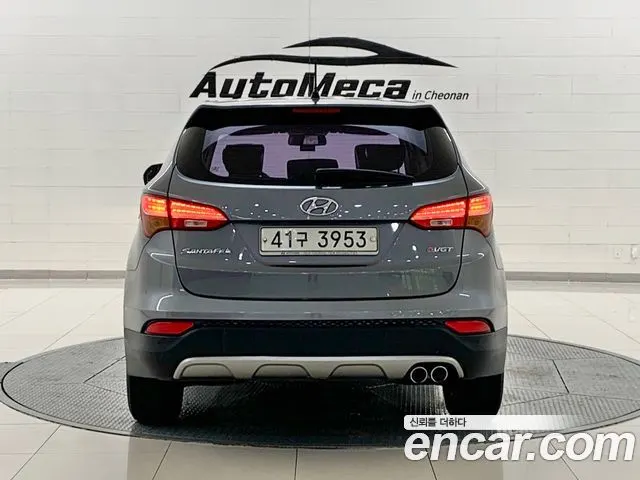 HYUNDAI SANTA FE 2015 — 143 312 км, серебристо-серый, Корея — под ключ — фото 6