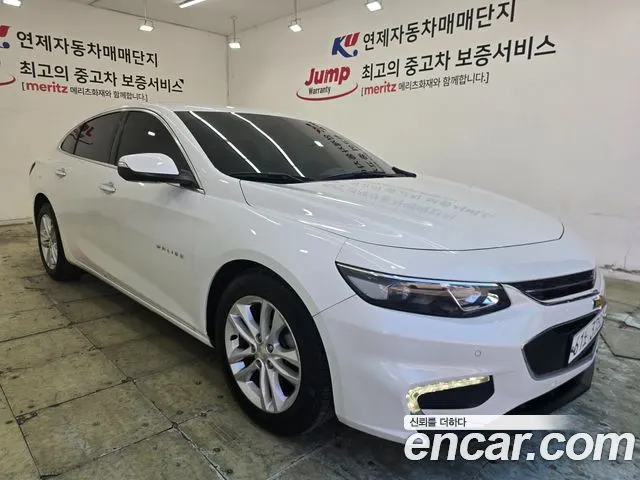 CHEVROLET MALIBU 2018 — 82 488 км, белый-перламутр, Корея — под ключ — фото 3