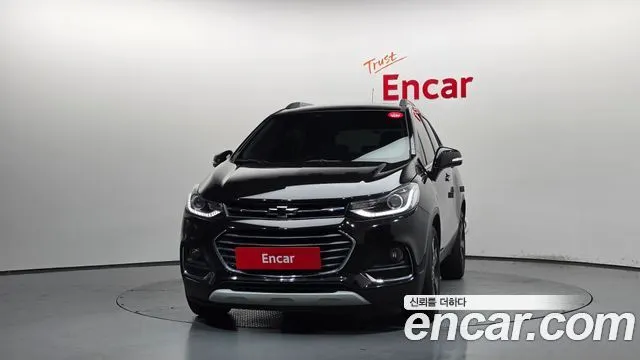 CHEVROLET TRAX 2017 — 98 530 км, чёрный, Корея — под ключ — фото 3