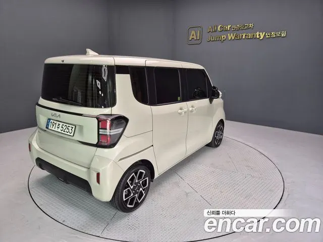 KIA KIA RAY 2023 — 34 000 км, белый-перламутр, Корея — под ключ — фото 2