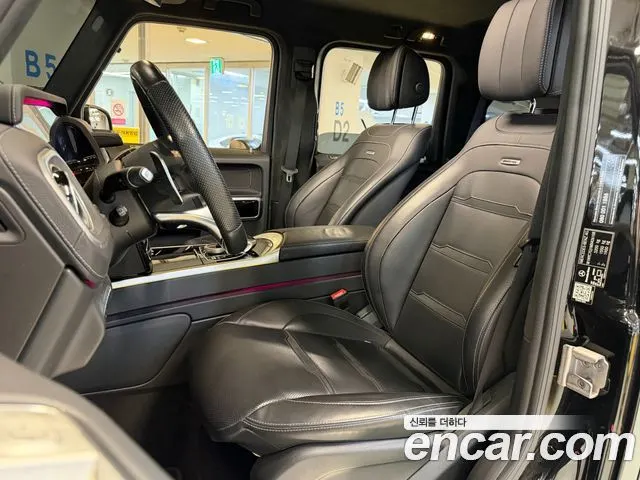 MERCEDES-BENZ G-CLASS W463B 2021 — 47 000 км, чёрный, Корея — под ключ — фото 8