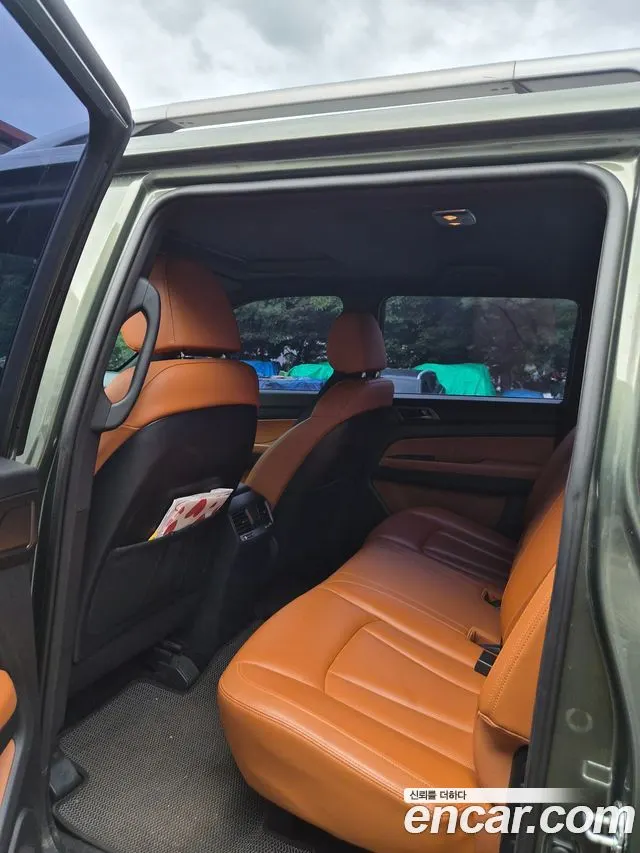 KGM REXTON SPORTS KHAN 2022 — 88 000 км, тёмно-зелёный, Корея — под ключ — фото 7