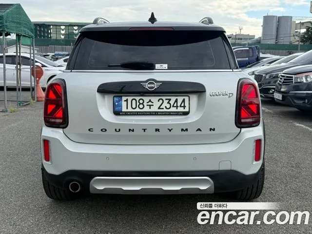 MINI COOPER D COUNTRYMAN 2021 — 91 000 км, серебристо-серый, Корея — под ключ — фото 3