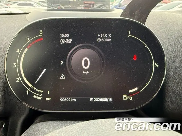 MINI COOPER D COUNTRYMAN 2021 — 91 000 км, серебристо-серый, Корея — под ключ — фото 5