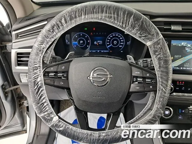 KGM BEAUTIFUL KORANDO 2022 — 101 938 км, серый, Корея — под ключ — фото 7