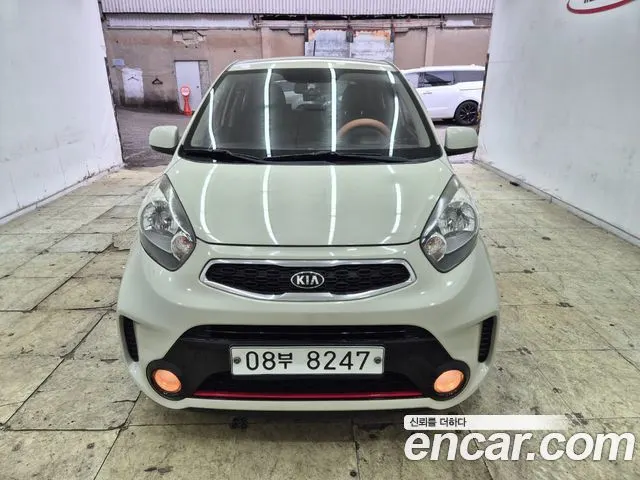 KIA MORNING 2016 — 107 844 км, белый-перламутр, Корея — под ключ — фото 2