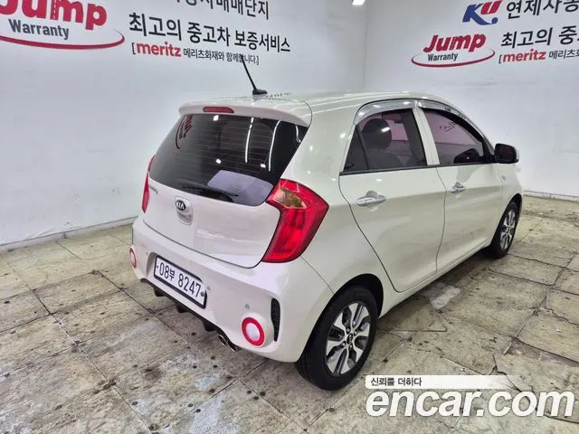 KIA MORNING 2016 — 107 844 км, белый-перламутр, Корея — под ключ — фото 5