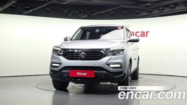 KGM G4 REXTON 2018 — 175 590 км, серебристый, Корея — под ключ — фото 3