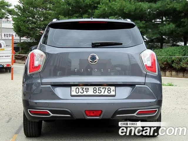 KGM TIVOLI ARMOUR 2019 — 56 220 км, серебристо-серый, Корея — под ключ — фото 4