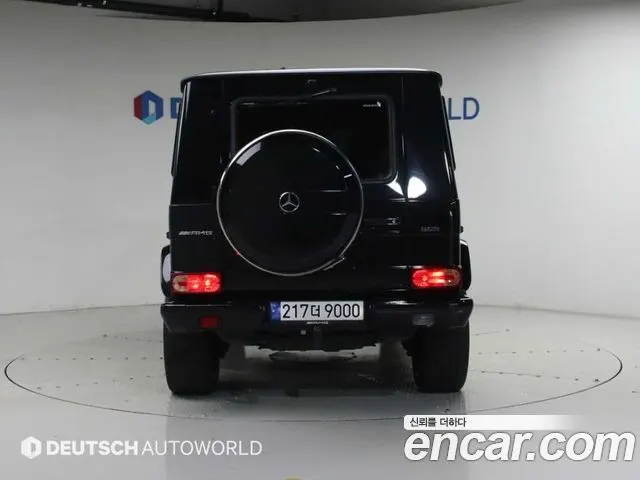 MERCEDES-BENZ G-CLASS W463 2012 — 150 257 км, чёрный, Корея — под ключ — фото 4