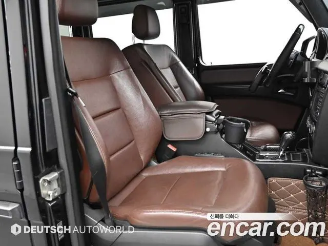 MERCEDES-BENZ G-CLASS W463 2012 — 150 257 км, чёрный, Корея — под ключ — фото 10