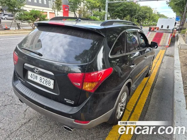 HYUNDAI VERACRUZ 2010 — 330 000 км, чёрный, Корея — под ключ — фото 4