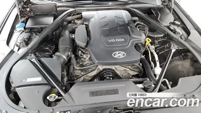 HYUNDAI GENESIS DH 2016 — 93 411 км, коричневый, Корея — под ключ — фото 6