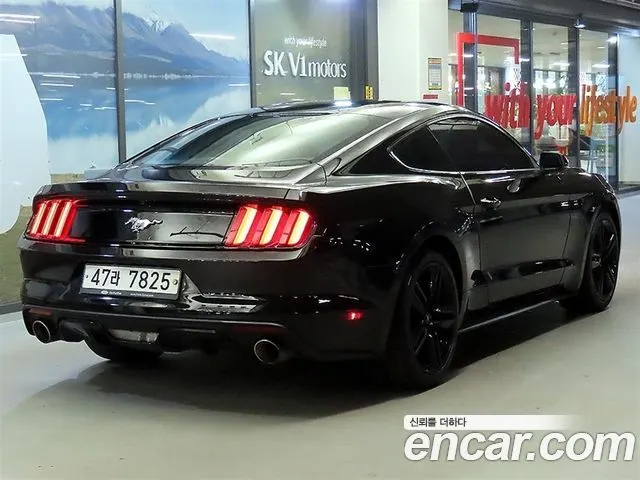 FORD MUSTANG 2015 — 143 164 км, чёрный, Корея — под ключ — фото 2