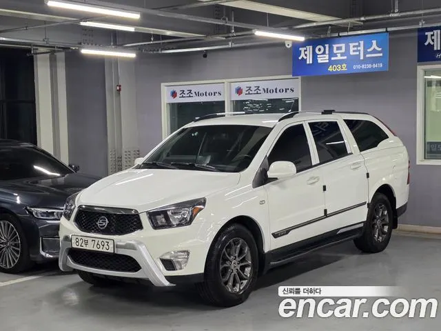 KGM KORANDO SPORTS 2016 — 190 600 км, белый, Корея — под ключ — фото 11
