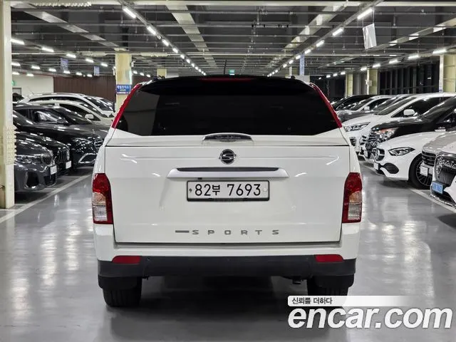 KGM KORANDO SPORTS 2016 — 190 600 км, белый, Корея — под ключ — фото 3