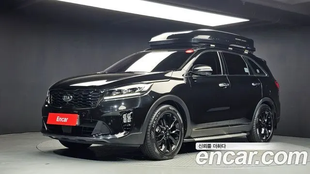 KIA SORENTO 2018 — 109 372 км, чёрный, Корея — под ключ — фото 1
