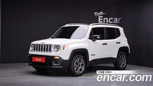 JEEP RENEGADE 2017 — 59 782 км, белый, Корея — под ключ — фото 1