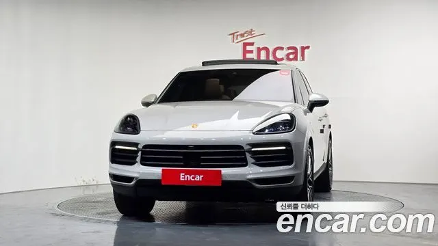 PORSCHE CAYENNE 2022 — 46 383 км, серебристо-серый, Корея — под ключ — фото 3