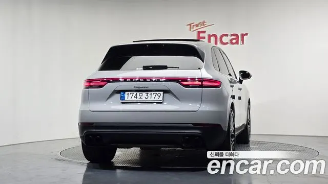 PORSCHE CAYENNE 2022 — 46 383 км, серебристо-серый, Корея — под ключ — фото 4