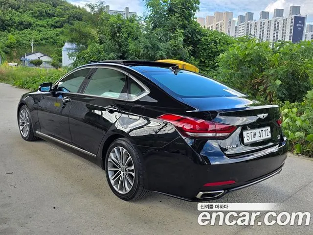 HYUNDAI GENESIS DH 2015 — 208 330 км, чёрный, Корея — под ключ — фото 3