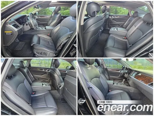HYUNDAI GENESIS DH 2015 — 208 330 км, чёрный, Корея — под ключ — фото 6