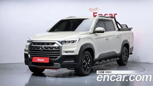 KGM REXTON SPORTS KHAN 2024 — 35 566 км, белый-перламутр, Корея — под ключ — фото 1