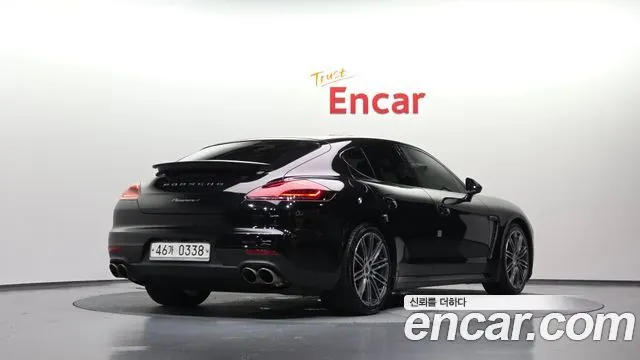 PORSCHE PANAMERA 2016 — 140 006 км, чёрный, Корея — под ключ — фото 2
