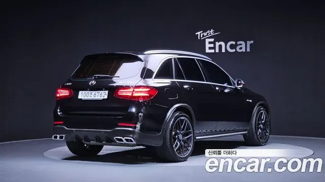 MERCEDES-BENZ GLC-CLASS X253 2018 — 58 988 км, чёрный, Корея — под ключ — фото 1