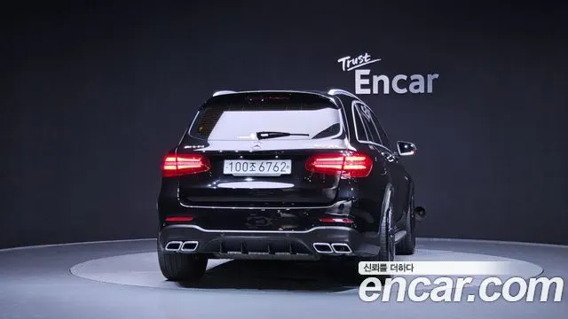 MERCEDES-BENZ GLC-CLASS X253 2018 — 58 988 км, чёрный, Корея — под ключ — фото 4