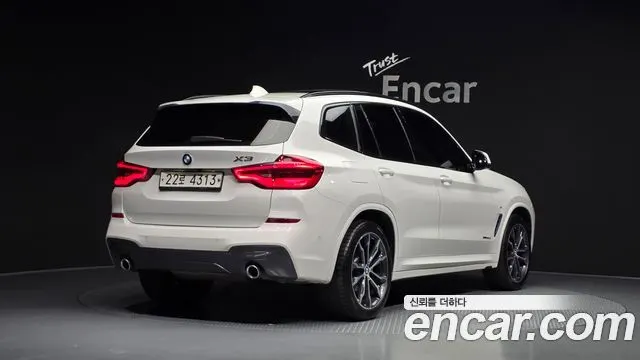 BMW X3 2018 — 158 105 км, белый, Корея — под ключ — фото 2