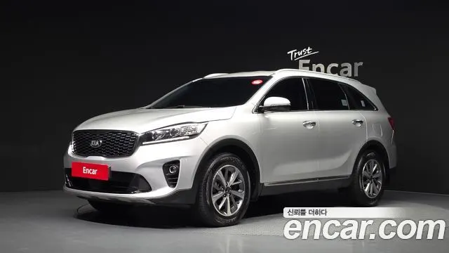 KIA SORENTO 2019 — 99 840 км, серебристый, Корея — под ключ — фото 1