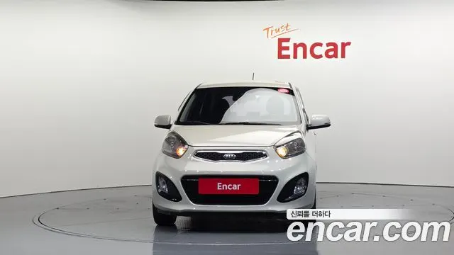 KIA MORNING 2015 — 114 363 км, белый-перламутр, Корея — под ключ — фото 3