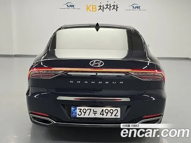 HYUNDAI GRANDEUR HYBRID 2022 — 142 860 км, синий, Корея — под ключ — фото 3