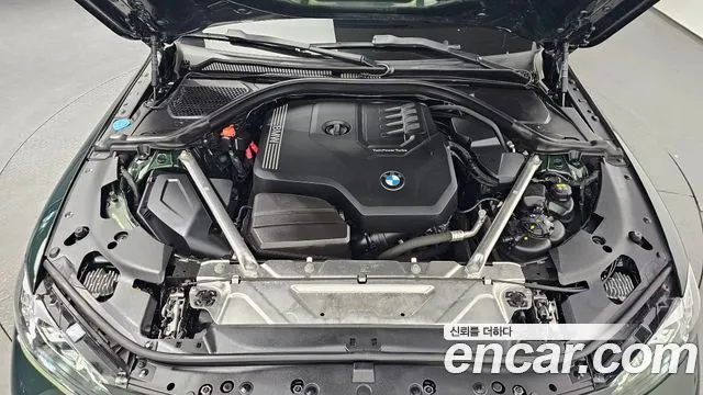 BMW 4 SERIES 2021 — 121 544 км, тёмно-зелёный, Корея — под ключ — фото 6