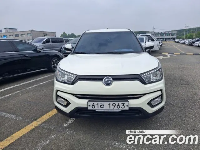 KGM TIVOLI ARMOUR 2019 — 62 169 км, белый-перламутр, Корея — под ключ — фото 12